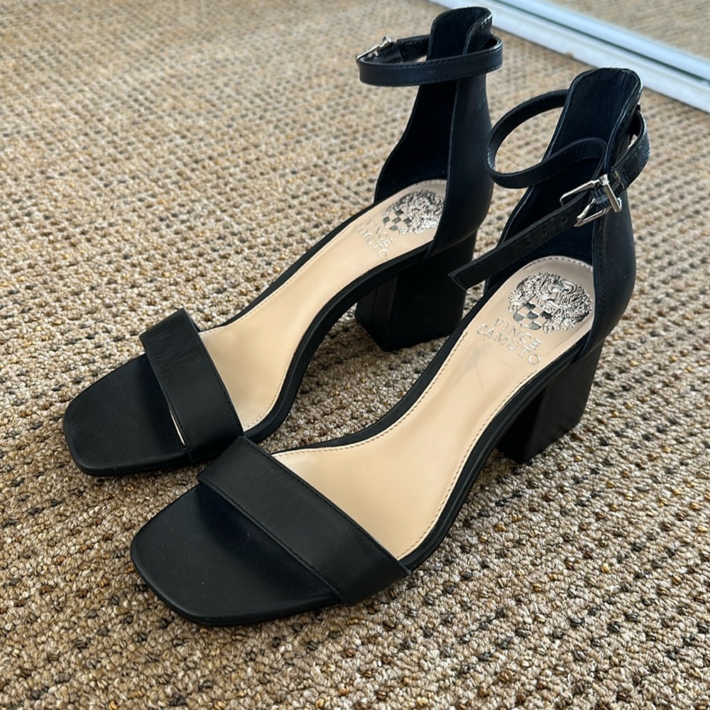 Vince Camuto Chunky Strappy Heeled Sandals (Brand NEW)